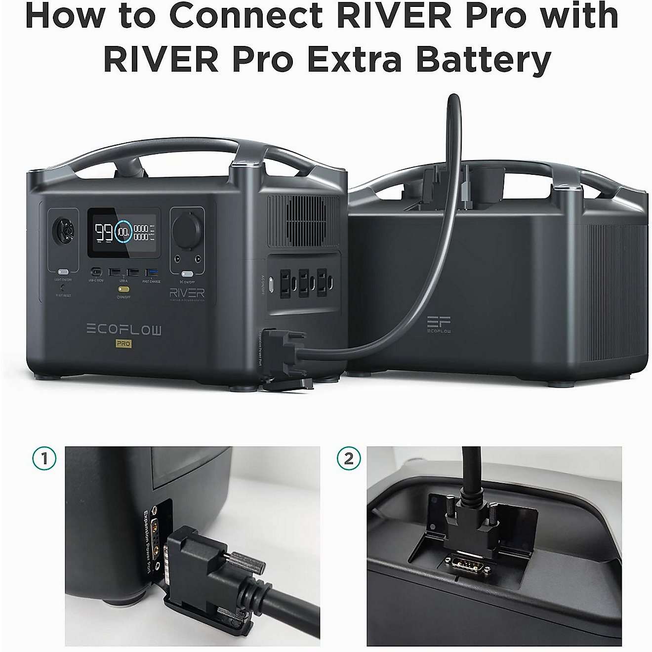 EcoFlow River Pro 720W Extra Battery                                                                                             - view number 4