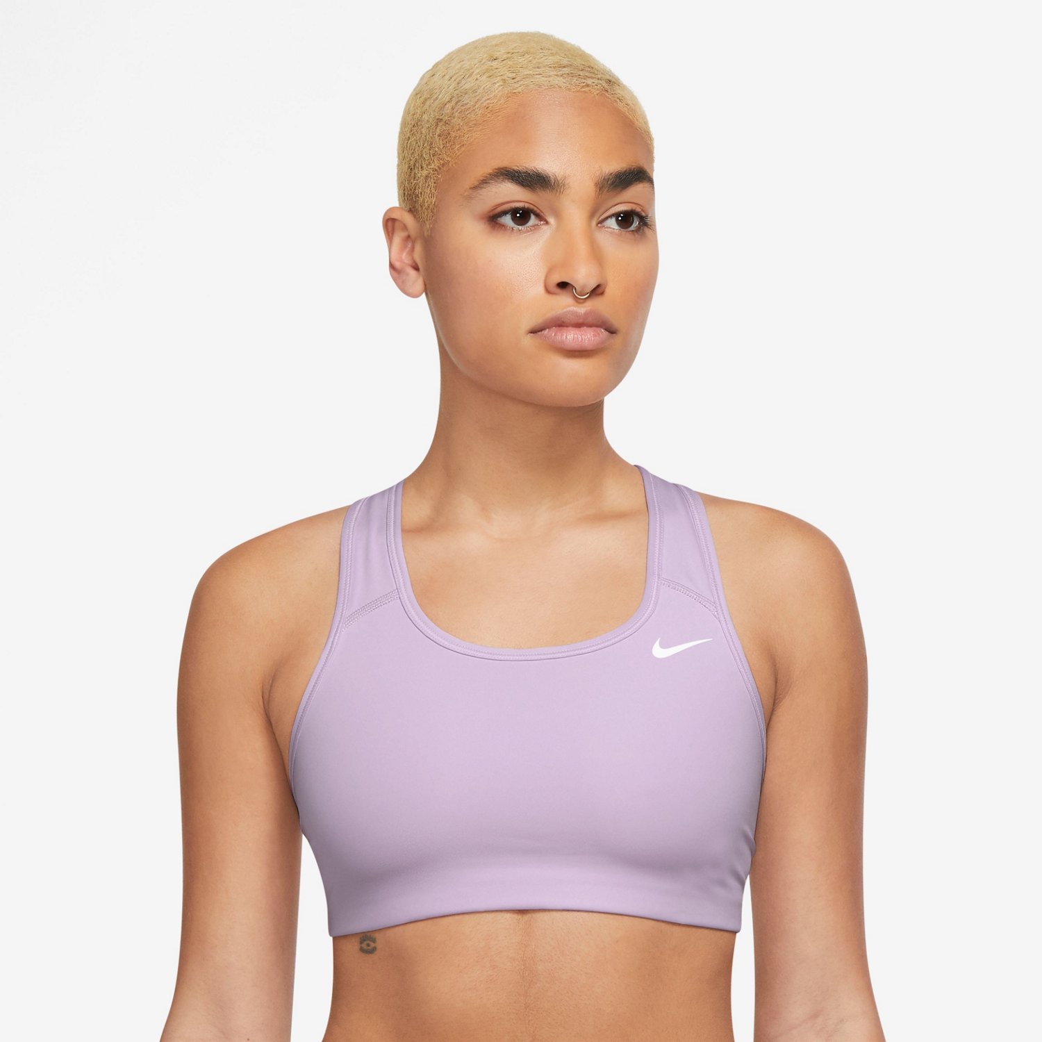 Nike Women's Swoosh Medium Impact Sports Bra Academy
