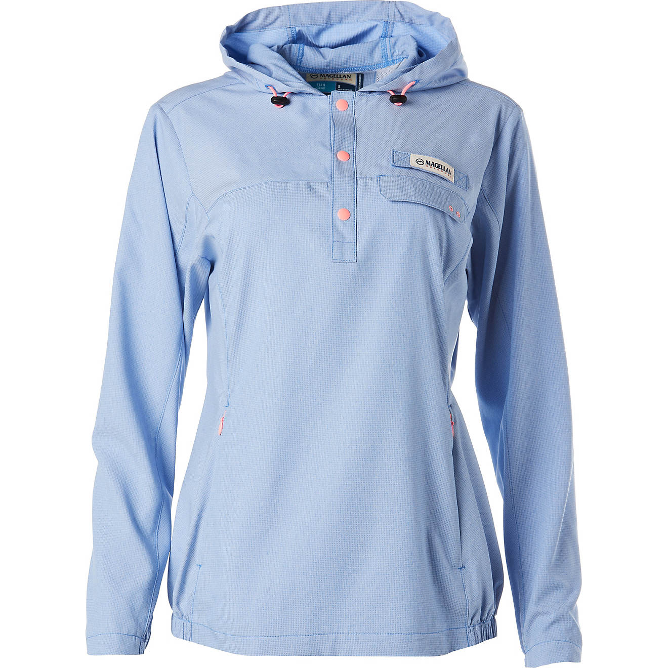 Magellan Outdoors Women's FishGear Overcast Pullover Hoodie                                                                      - view number 1