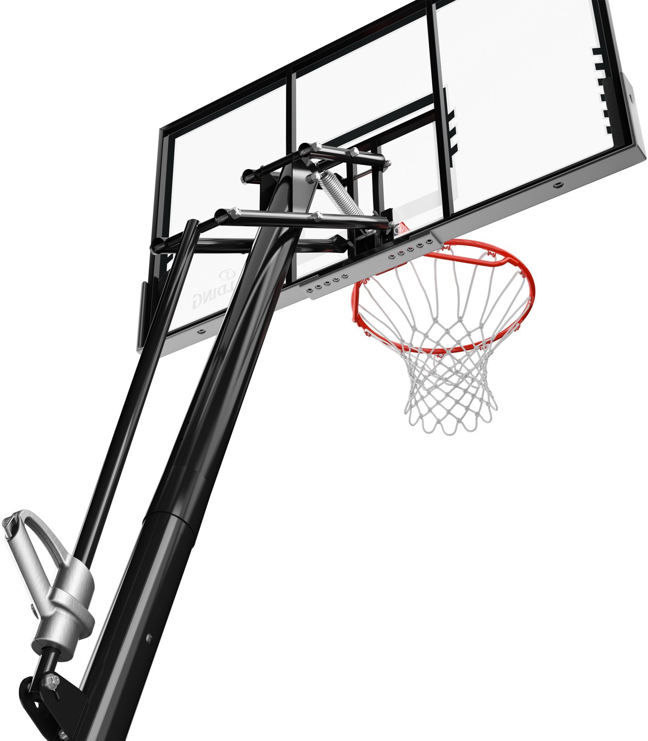 Spalding 54 in Angled Portable Basketball Hoop                                                                                   - view number 5