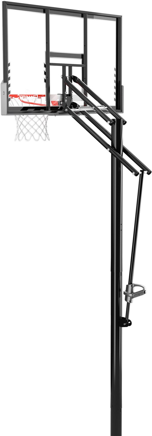 Spalding Pro Glide 54 in Inground Acrylic Basketball Hoop                                                                        - view number 3