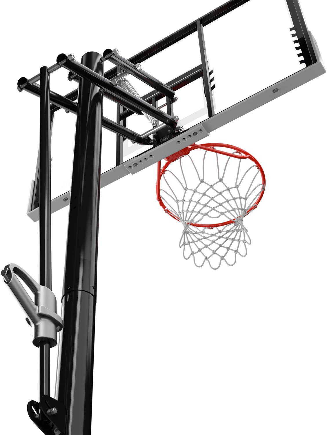 Spalding Pro Glide 54 in Inground Acrylic Basketball Hoop Academy