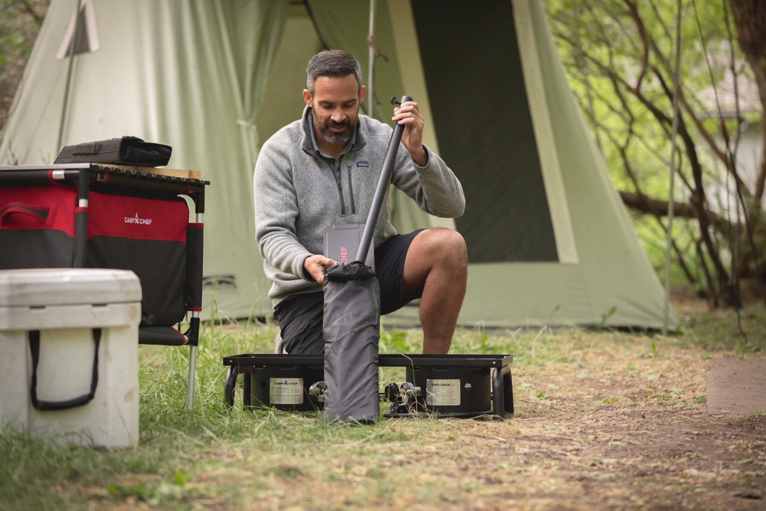 Camp Chef Explorer 2-Burner Propane Stove | Academy