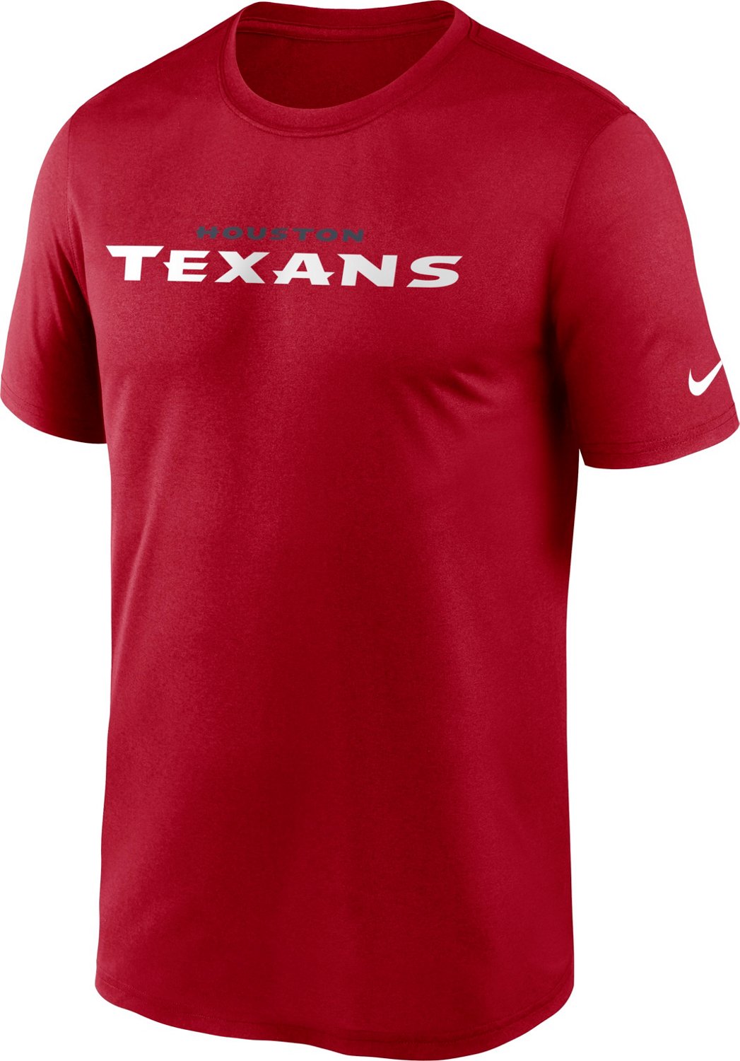 Nike Men's Houston Texans Wordmark Legend T-shirt | Academy