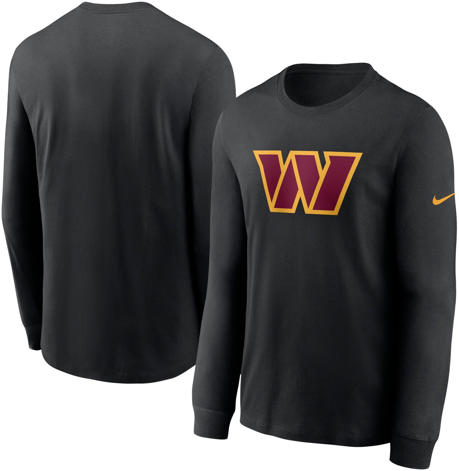 Nike Men's Washington Commanders Logo Long Sleeve T-shirt