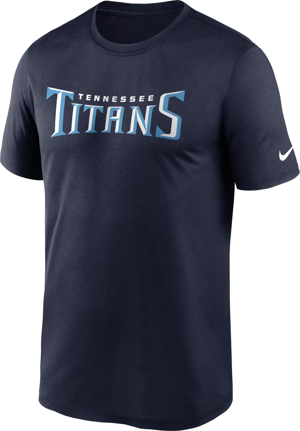 Nike Men's Tennessee Titans Wordmark Legend T-shirt | Academy