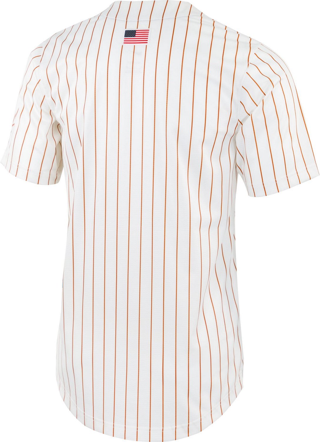 Nike Men's University of Texas Baseball Replica Pinstripe Jersey | Academy