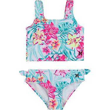 Choomomo Kids Girls Swimsuits Summer Two Pieces Athletic Boyshort Tankini Swimwear Bathing Suit 