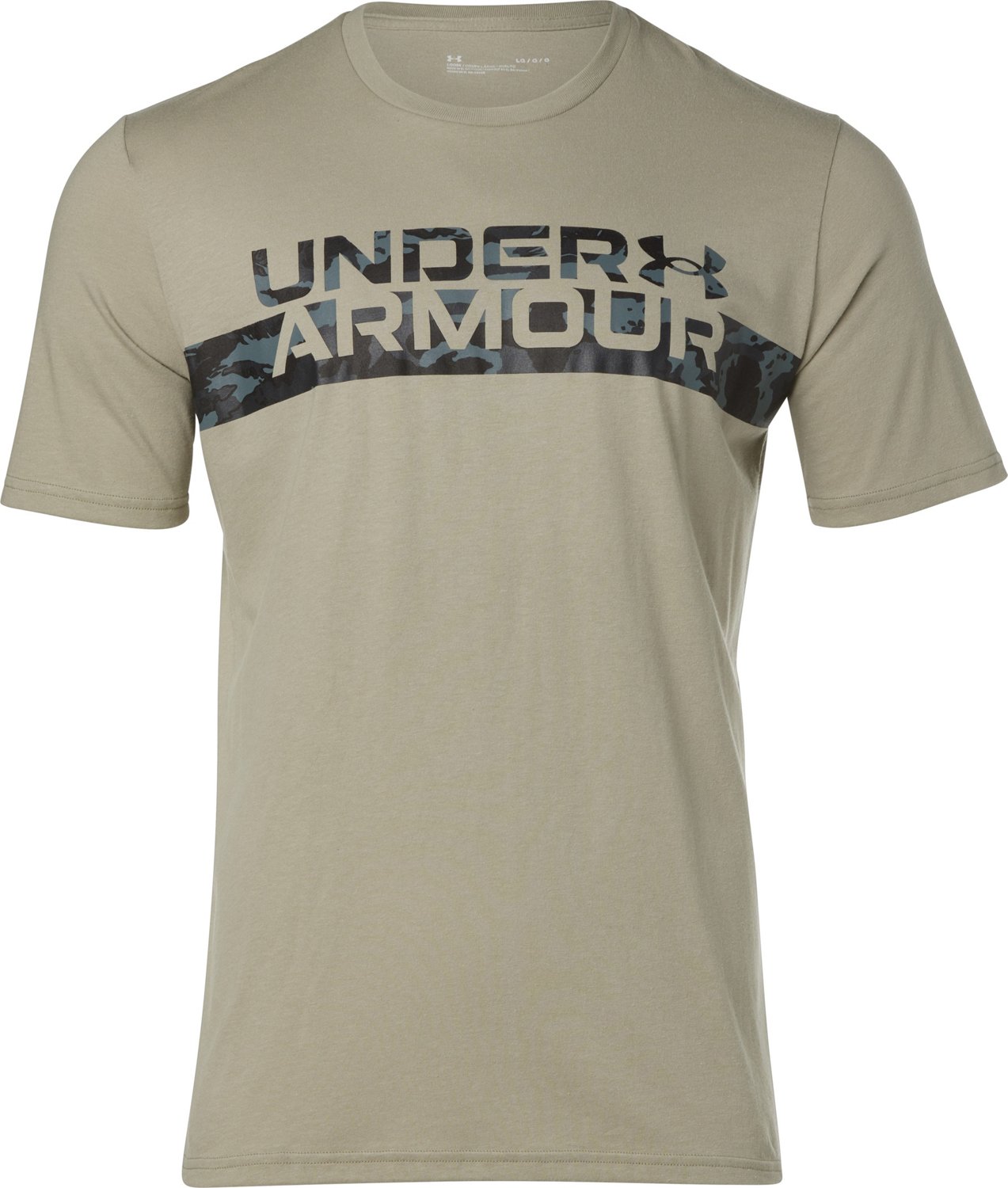 Under Armour Men's Camo Chest Stripe Short Sleeve T-shirt