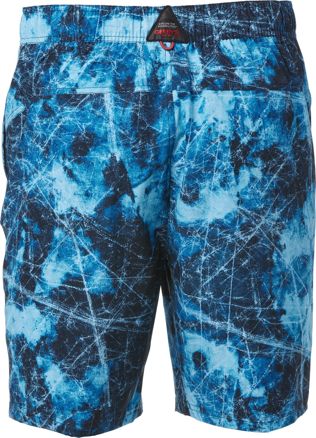 Gerry Men's TieDye Paddle Shorts 9 in Academy