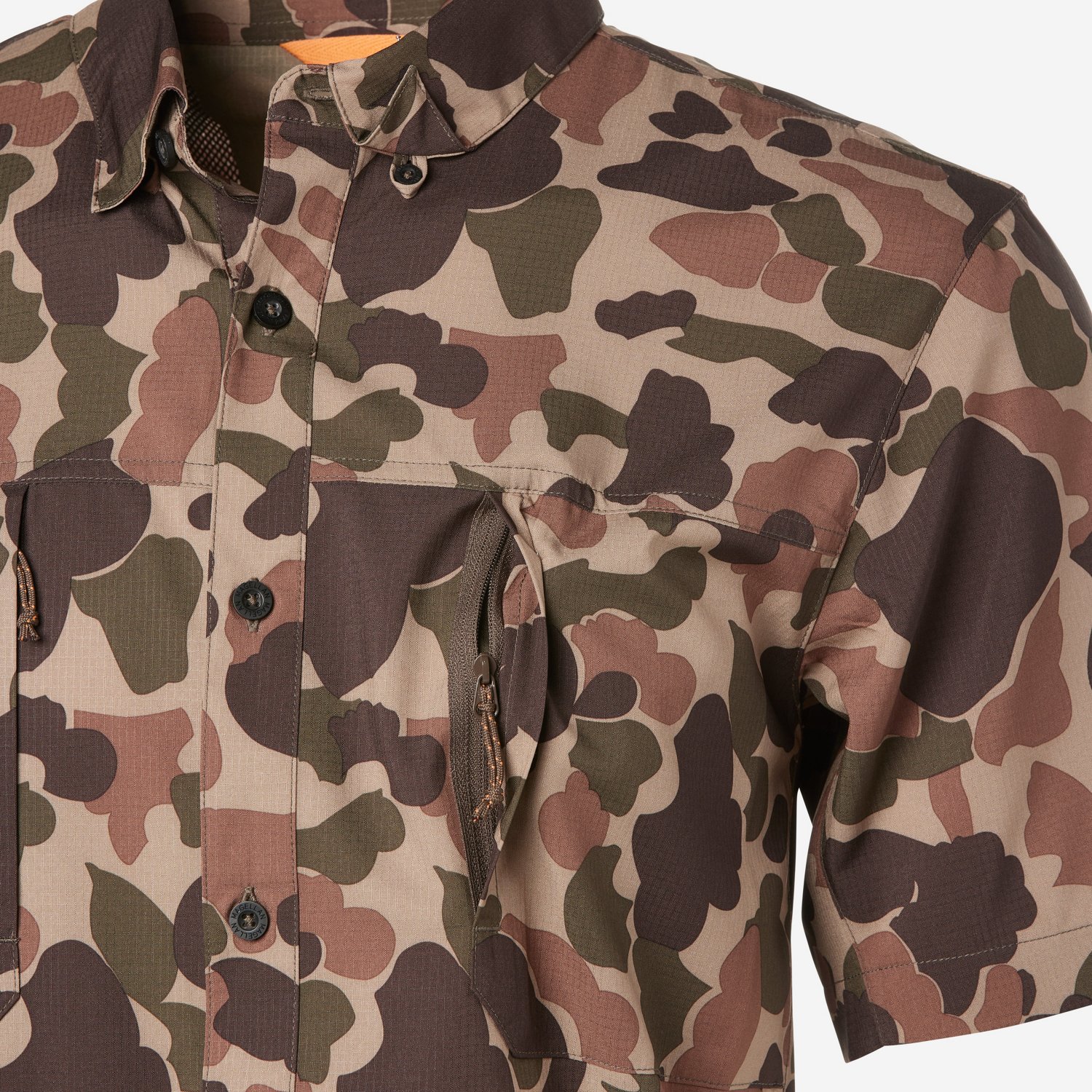 Magellan Outdoors Men's Lightweight Ripstop Button Down Short Sleeve Shirt                                                       - view number 3