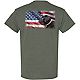 Browning Men's Black Lab Flag Graphic T-shirt                                                                                    - view number 1 image