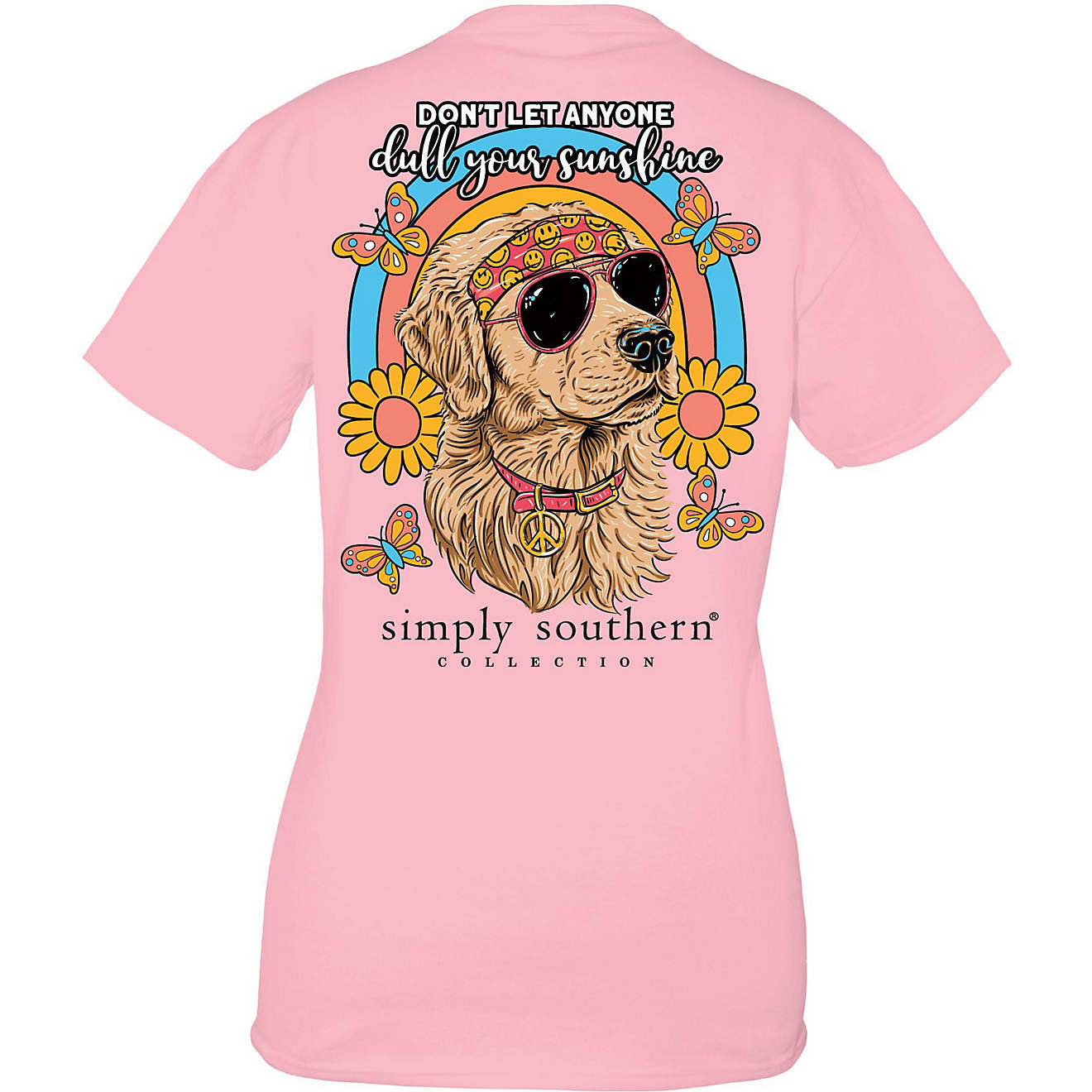Simply Southern Women's Dog 70s T-shirt                                                                                          - view number 1