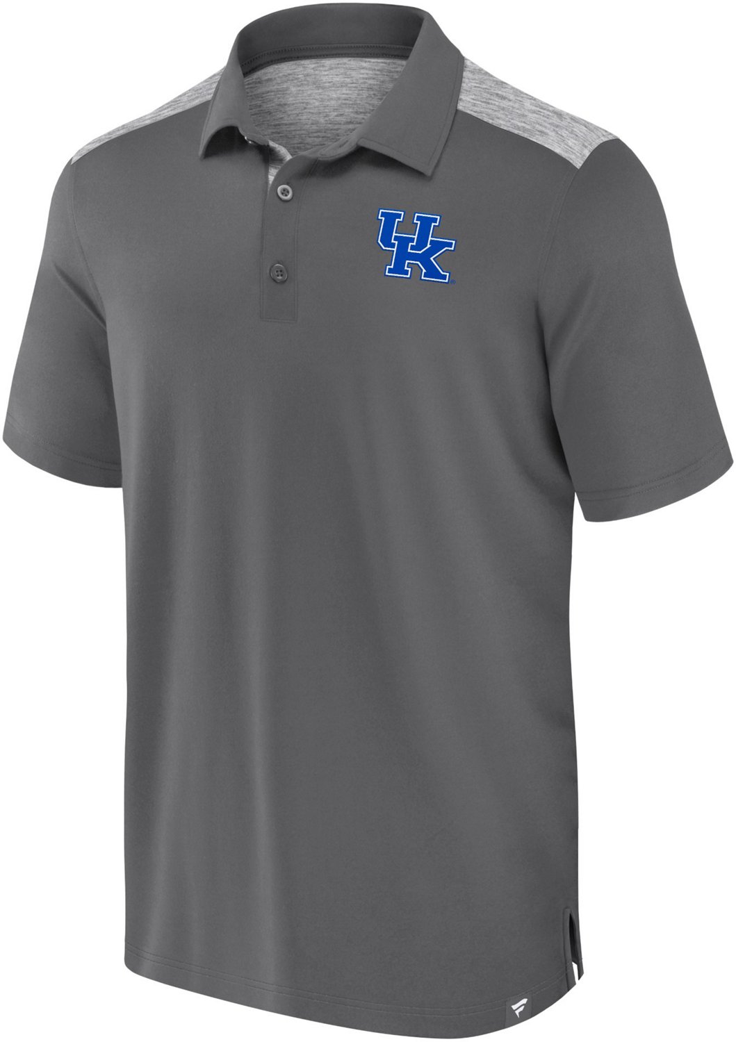 Fanatics Men’s University of Kentucky Iconic Brushed Blocked Long Shot Polo Shirt