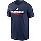 Nike Men's Atlanta Braves Team City T-shirt                                                                                      - view number 1 selected