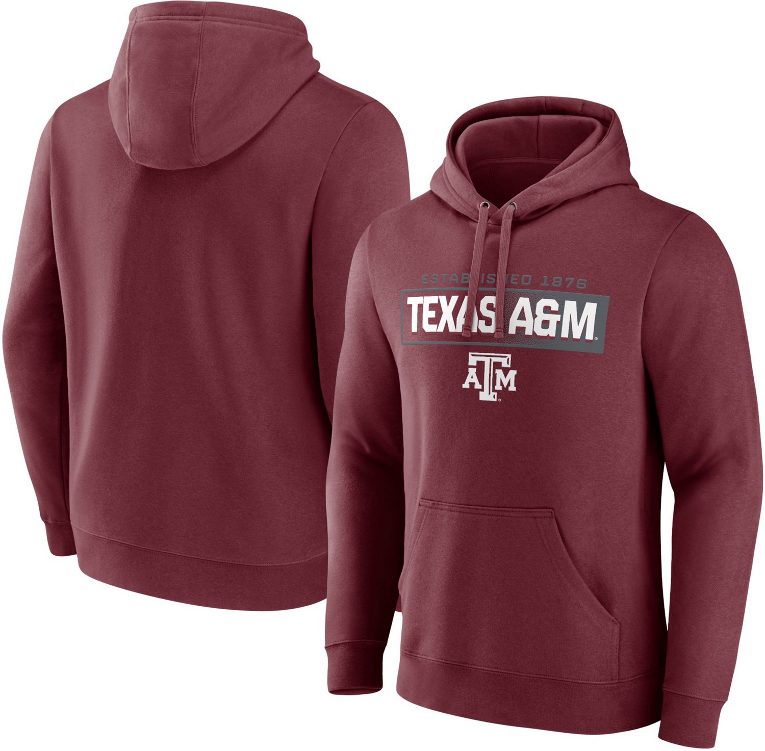Fanatics Men's Texas A&M University Down The Field Hoodie - view number 3