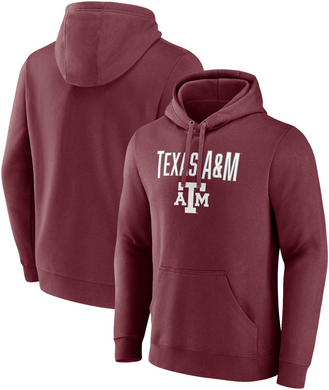 Fanatics Men's Texas A&M University Team Lockup Hoodie - view number 3