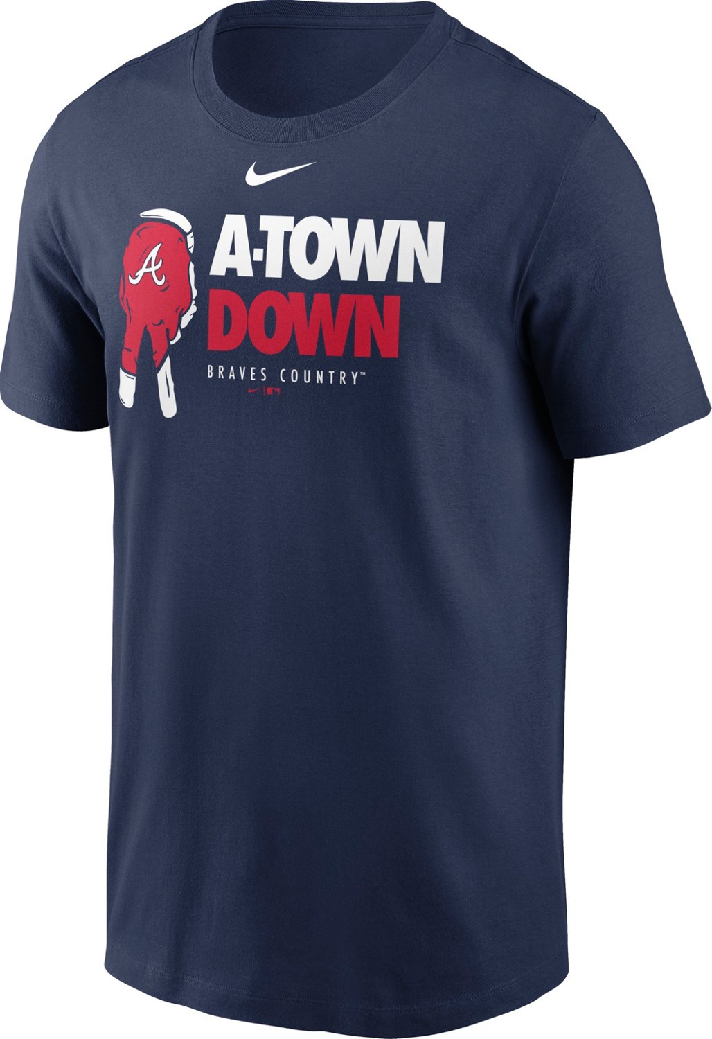 Nike Men's Atlanta Braves Town Down T-shirt | Academy