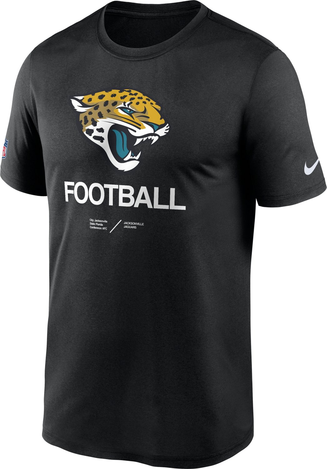 Nike Dri-FIT Logo Legend (NFL Jacksonville Jaguars) Men's T-Shirt