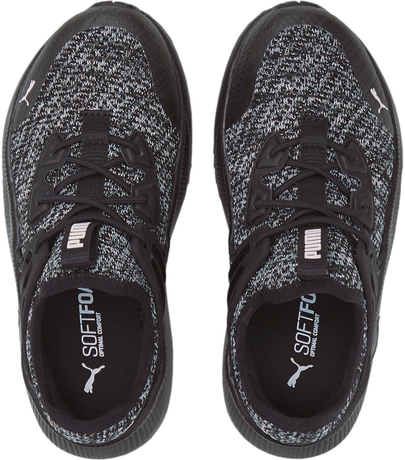 PUMA Boys Pacer Future Knit Running Shoes Academy