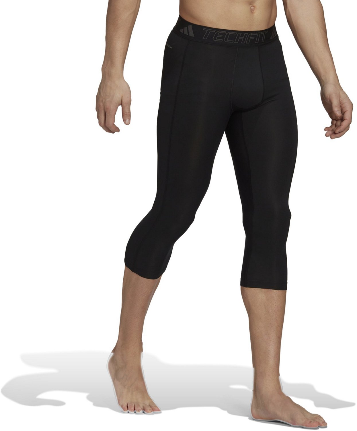 adidas Men's TechFit 34 Tights - view number 3