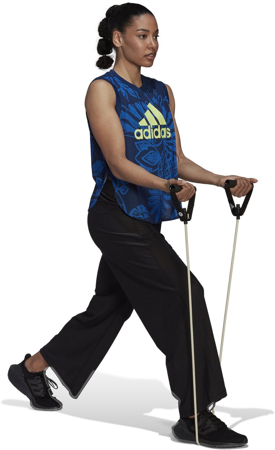 adidas Women’s Core Linear Farm Tank Top - view number 2