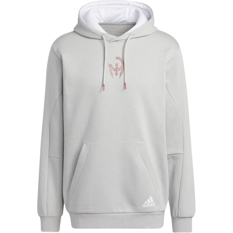 adidas Men's Mahomes Graphic Hoodie Gray, Medium - Men's Athletic Fleece at Academy Sports product image