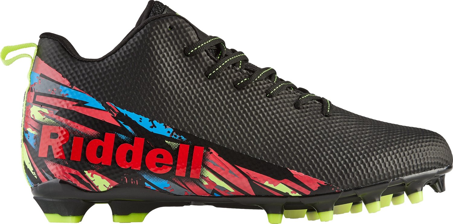 Riddell Men s Flash Mid Top Football Cleats Academy