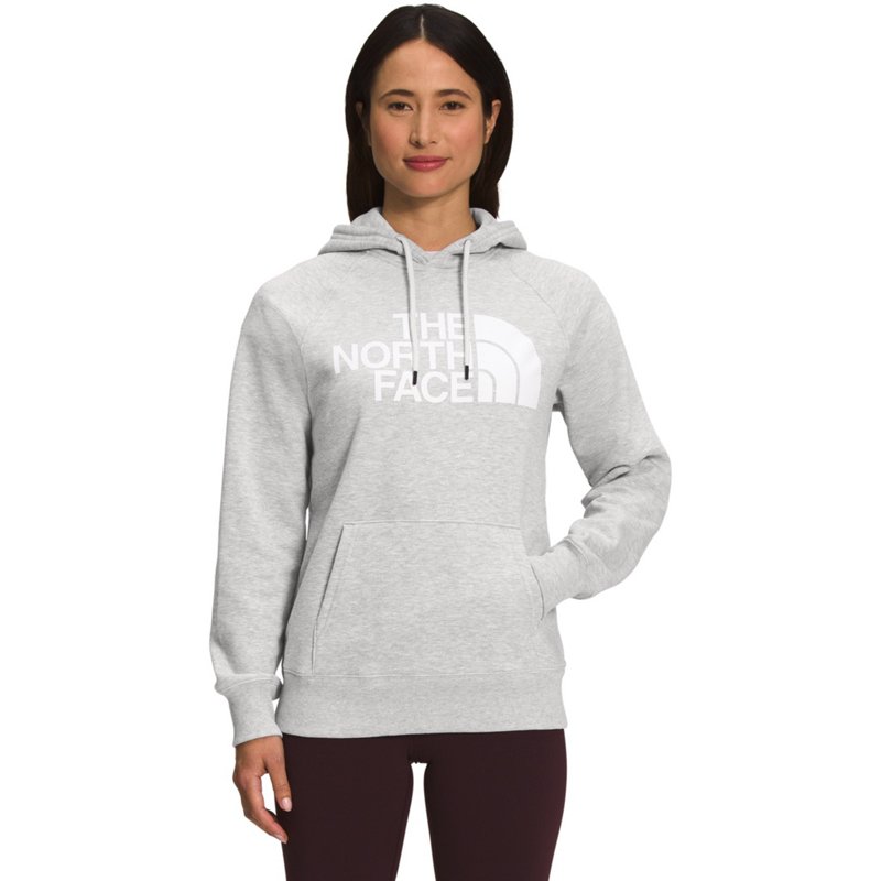 The North Face Women's Half Dome Pullover Hoodie Gray, X-Small - Women's Outdoor Long-Sleeve Tops at Academy Sports product image