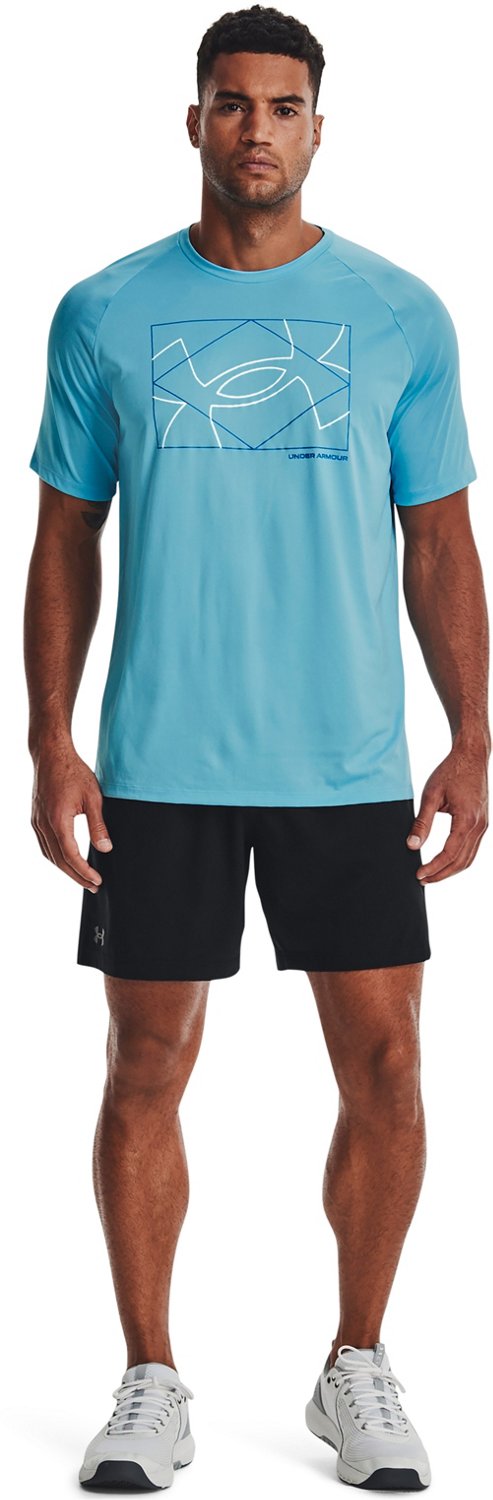 Under Armour Men's Tech Boxed Logo Graphic Short Sleeve T-shirt - view number 3