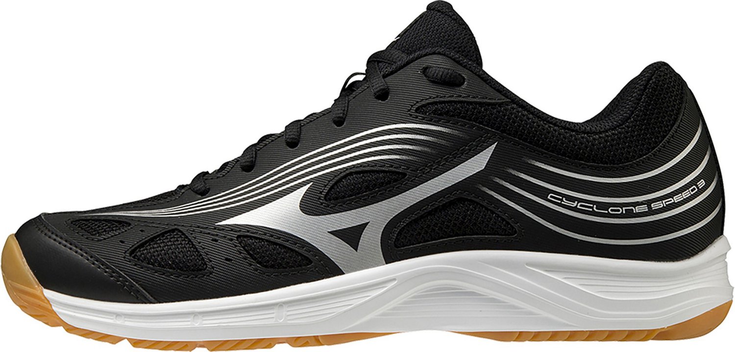 Mizuno Women s Cyclone Speed 3 Volleyball Shoes White Black01