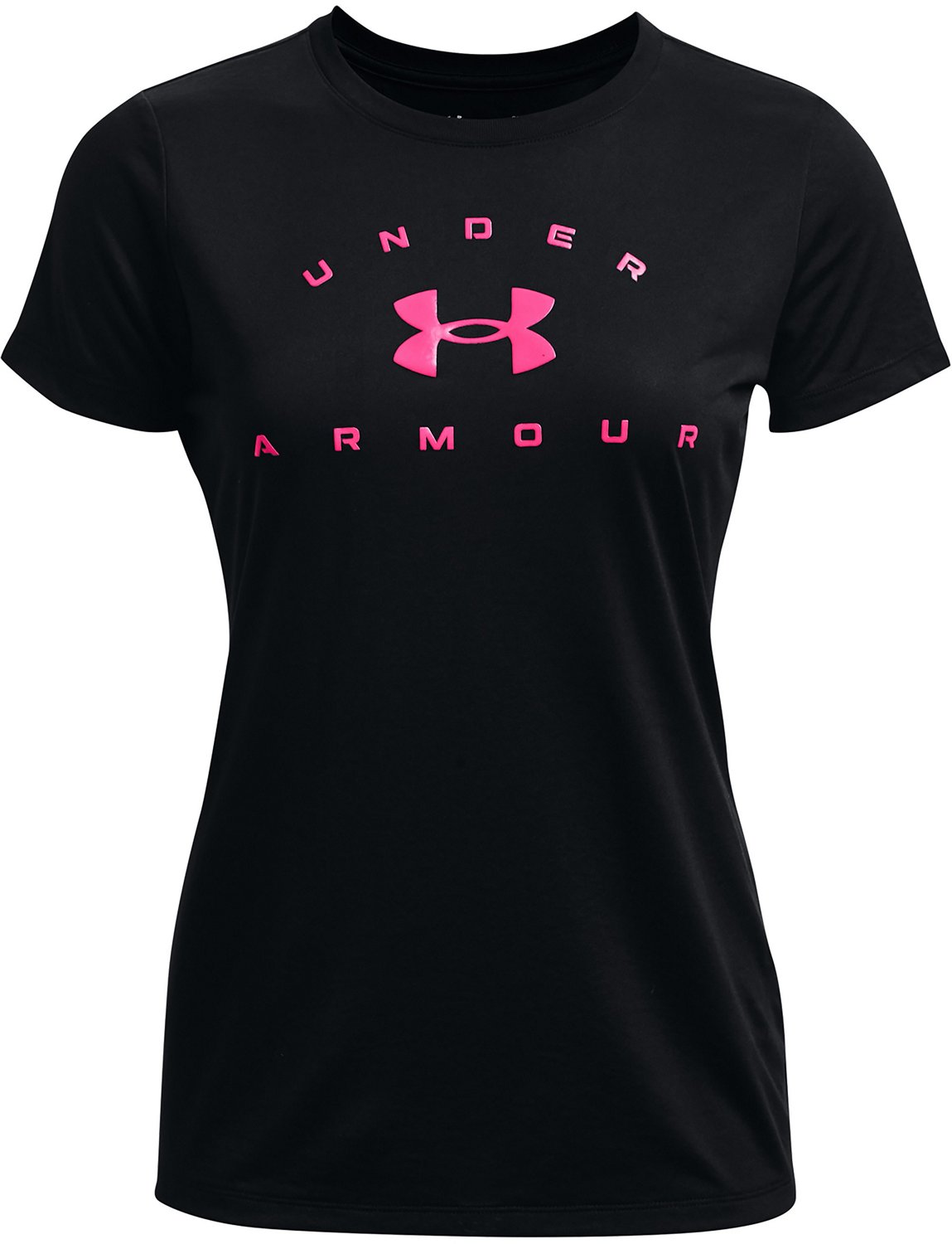 Under Armour Women's UA Tech Solid Logo Arch T-shirt - view number 4