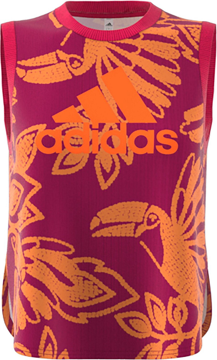 adidas Women’s Core Linear Farm Tank Top