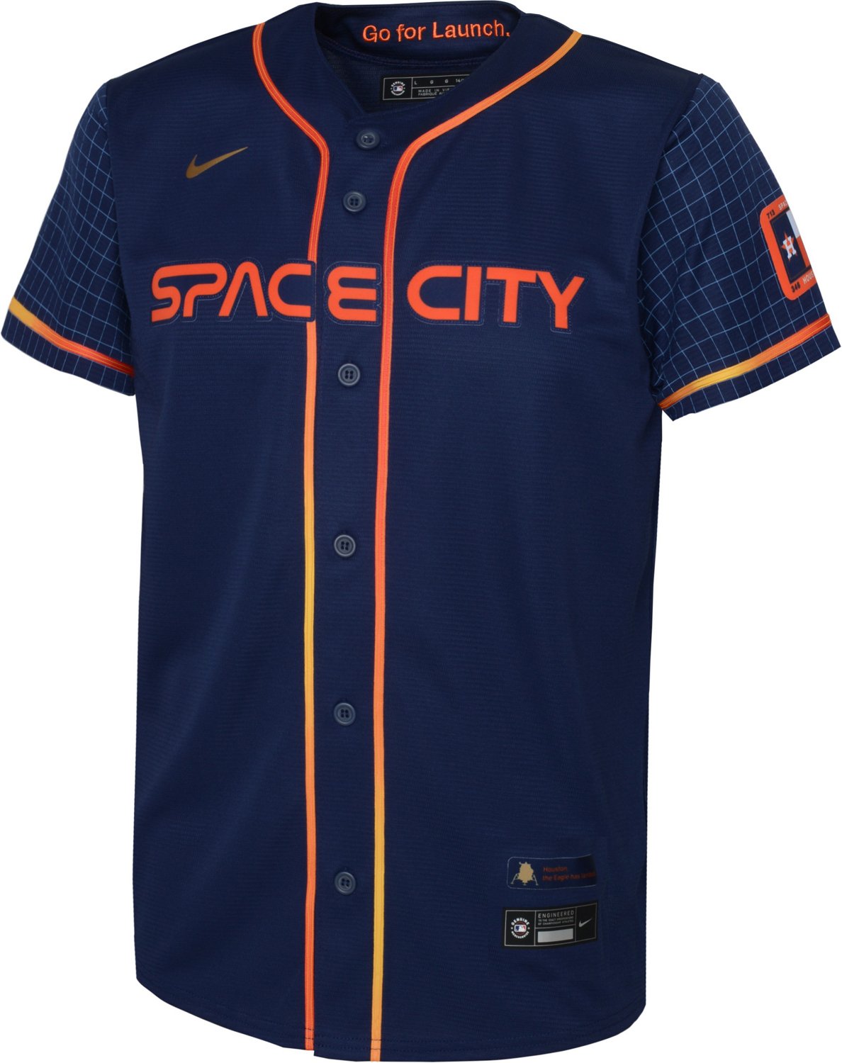 Nike Youth Houston Astros City Connect Replica Jersey