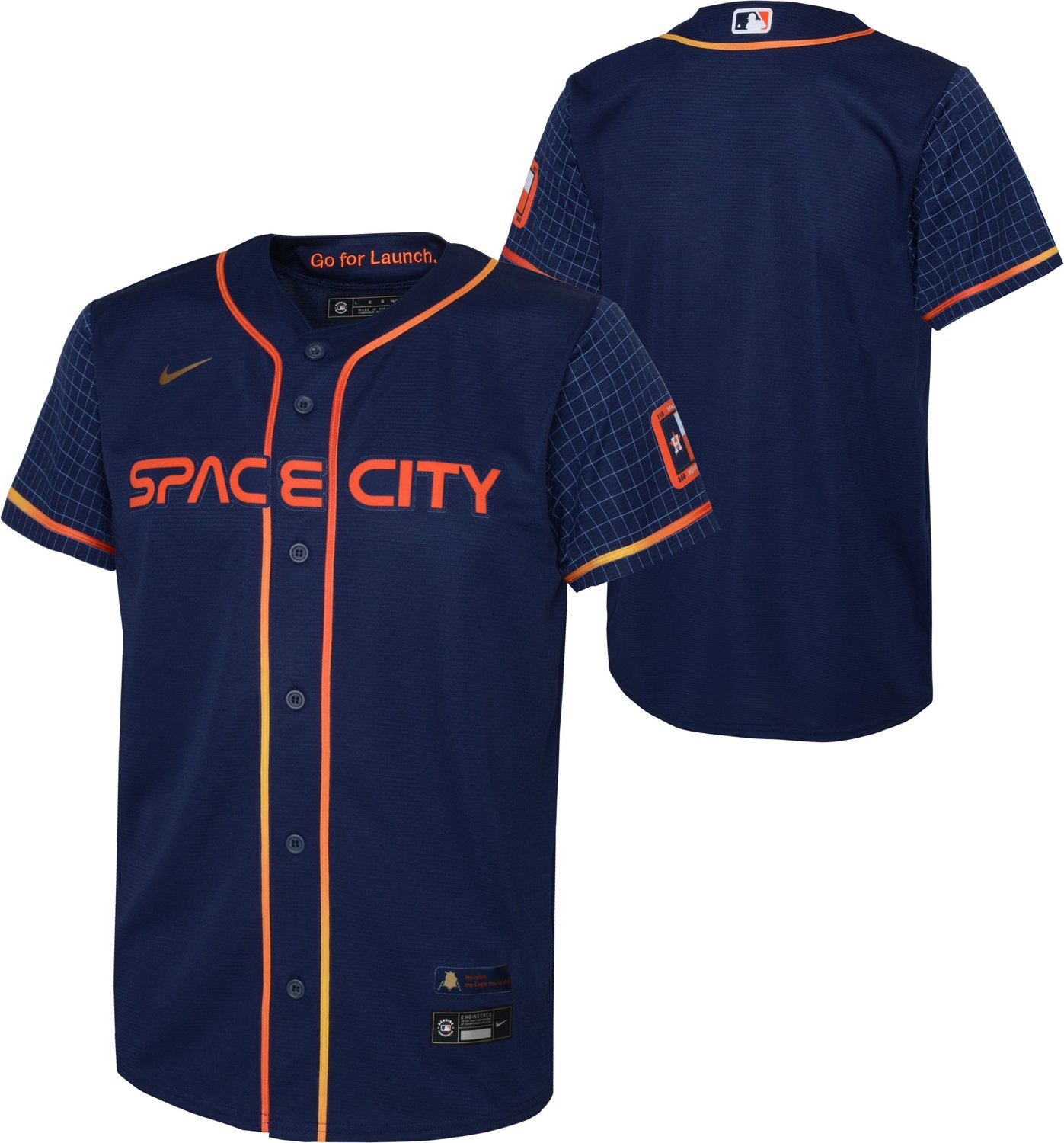 Nike Youth Houston Astros City Connect Replica Jersey