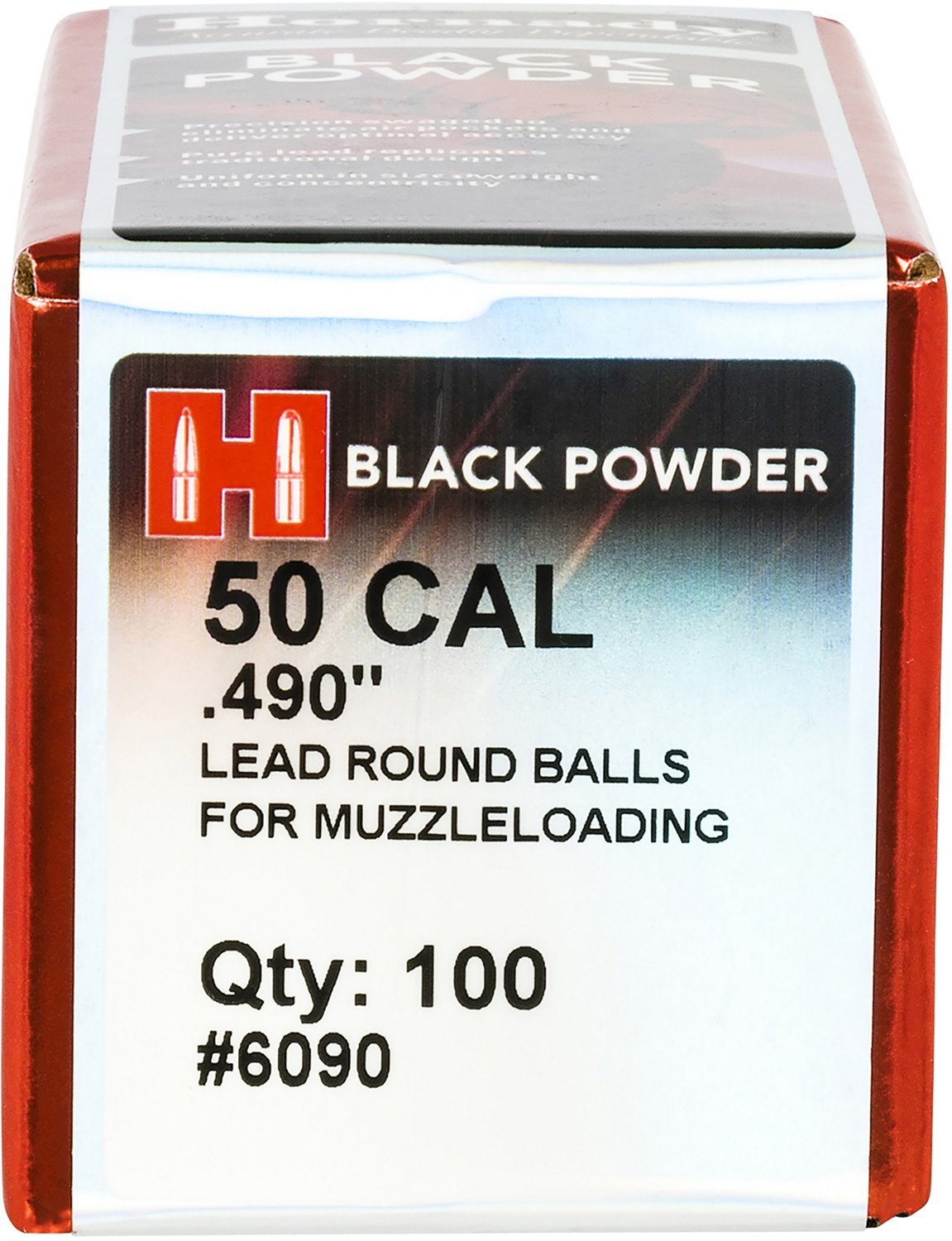 Hornady .50 Caliber 177 -Grain Lead Ball Ammunition- 100 Rounds                                                                  - view number 2