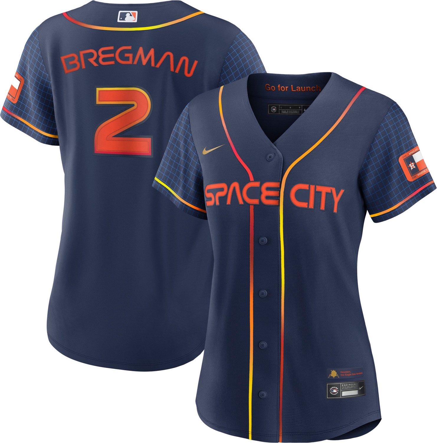 Nike Women's Houston Astros Alex Bregman #2 City Connect Replica Jersey