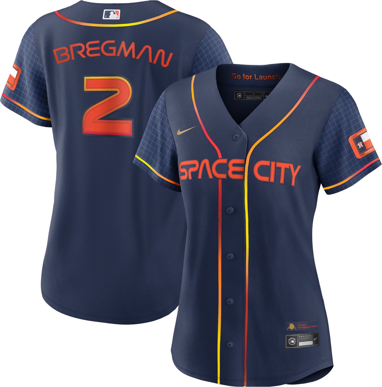 Alex Bregman City Connect Game-Used Jersey