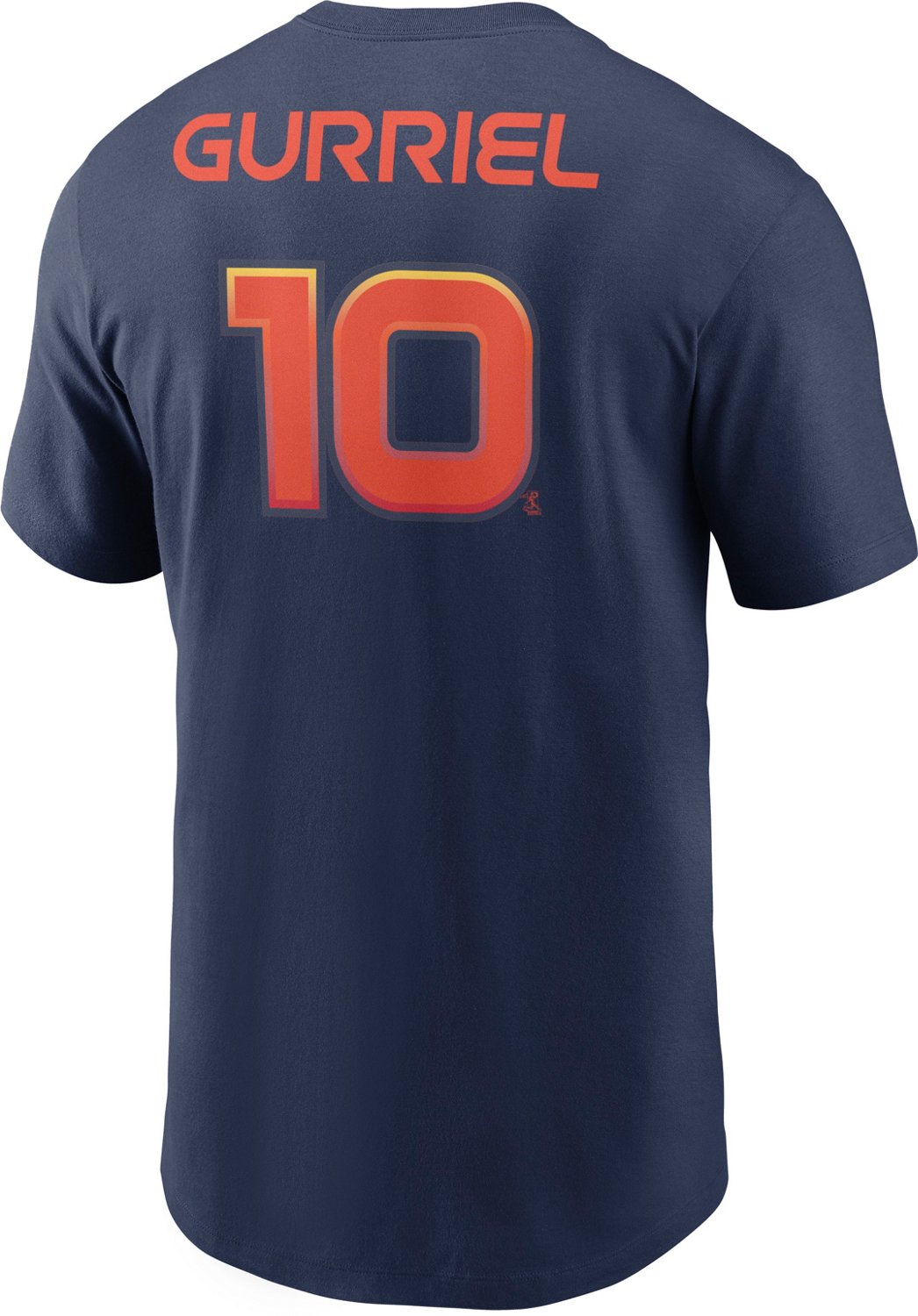 Nike Men's Houston Astros Yuli Gurriel #10 City Connect N&N T-shirt