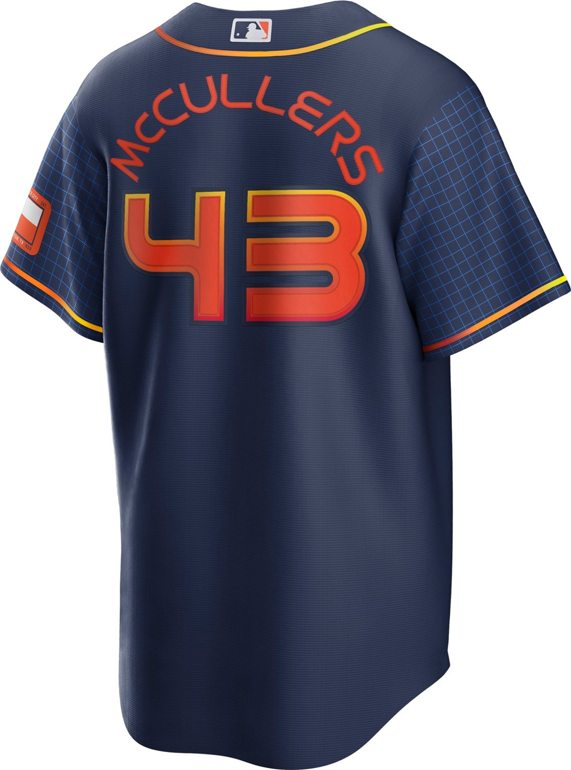 Houston Astros No43 Lance McCullers Grey Road Women's Stitched Jersey