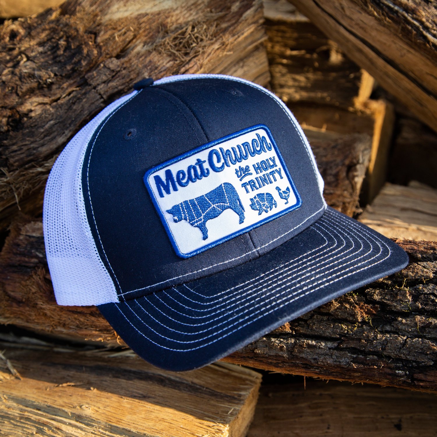 Meat Church Holy Trinity Patch Hat Academy