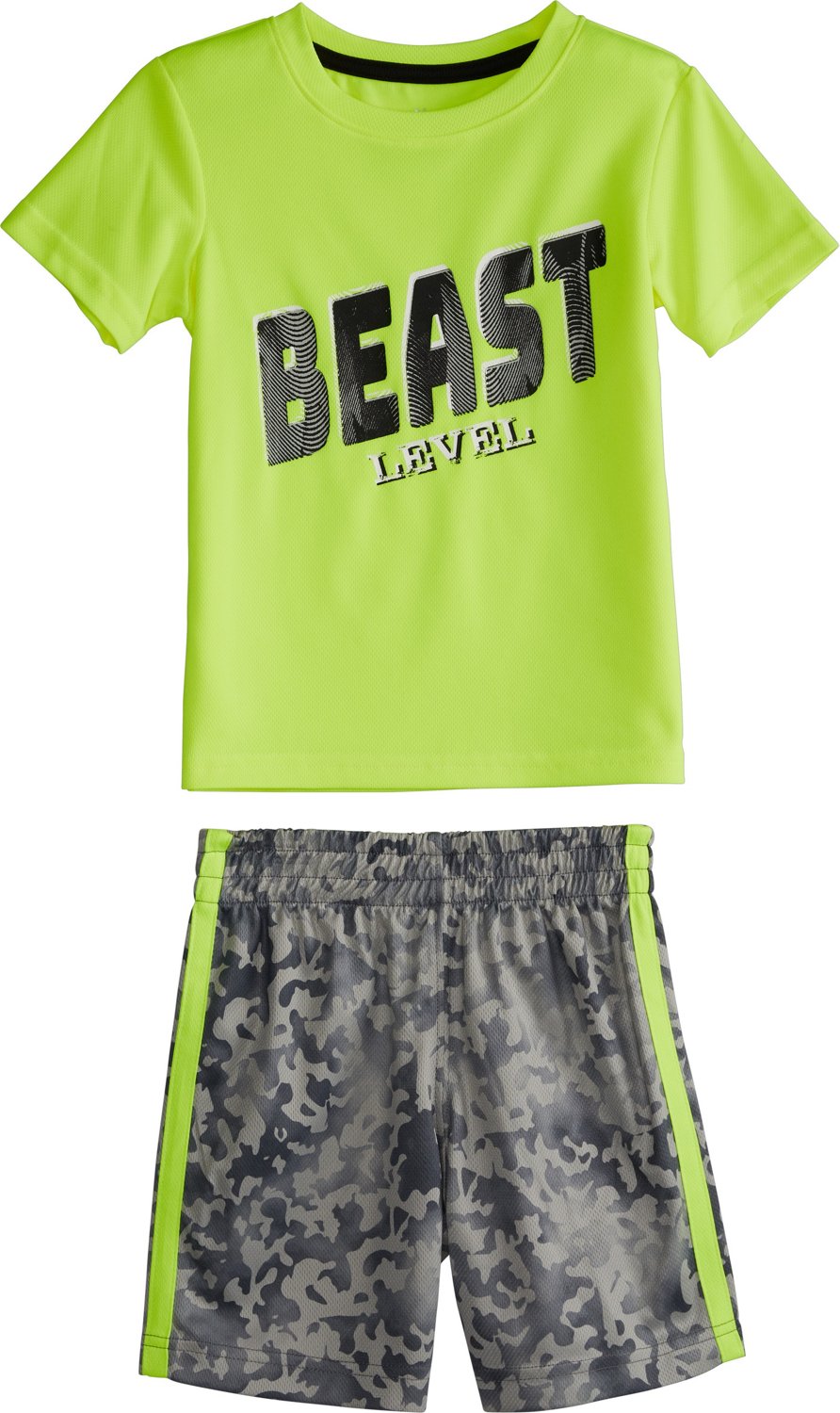 BCG Toddler Boys' Camo Tshirt and Shorts Set Academy