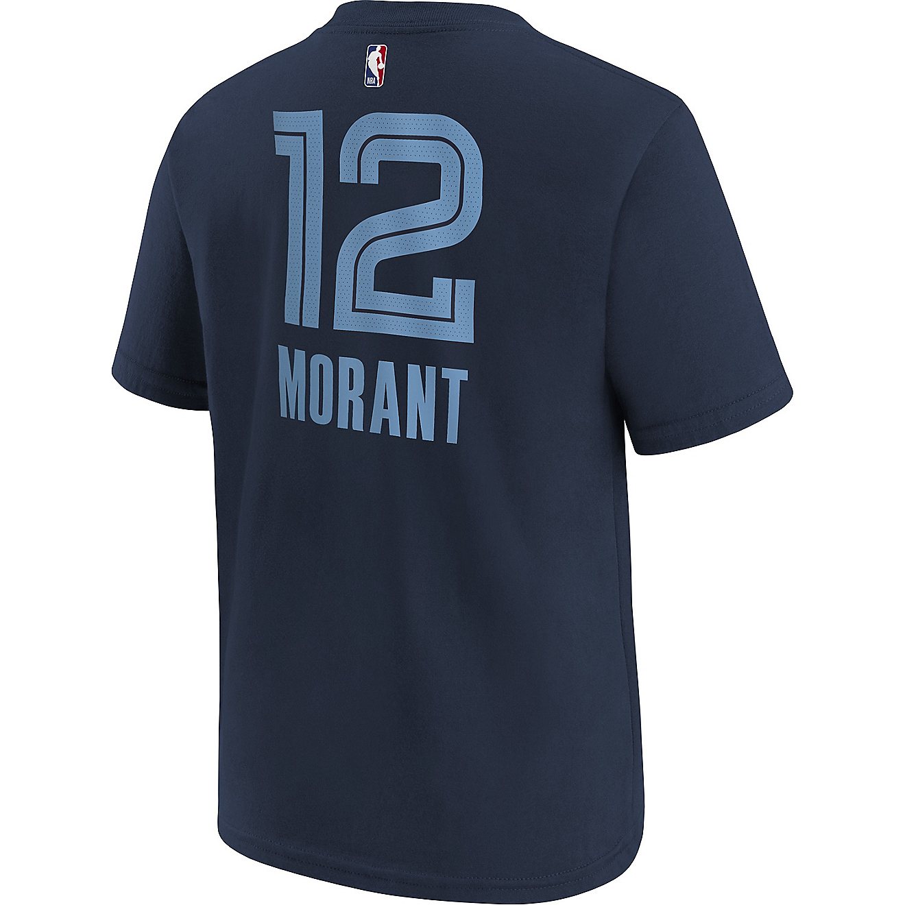 Nike Youth Memphis Grizzlies Morant N&N Icon Graphic Short Sleeve T-shirt                                                        - view number 2