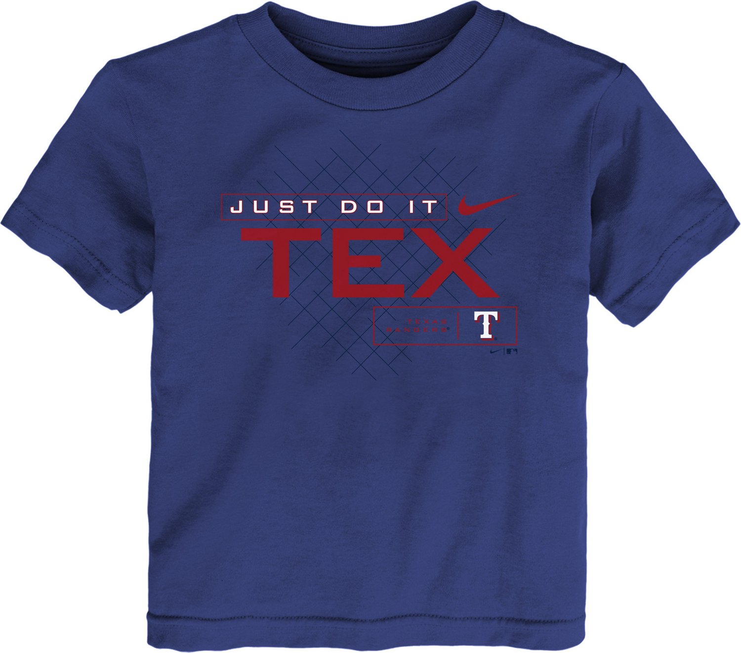 Nike / Youth Boys' Texas Rangers Blue Logo Legend T-Shirt