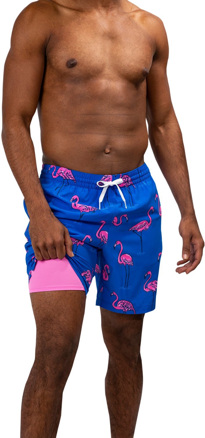 Chubbies Men's Pop Flock and Drop It Swim Trunks | Academy