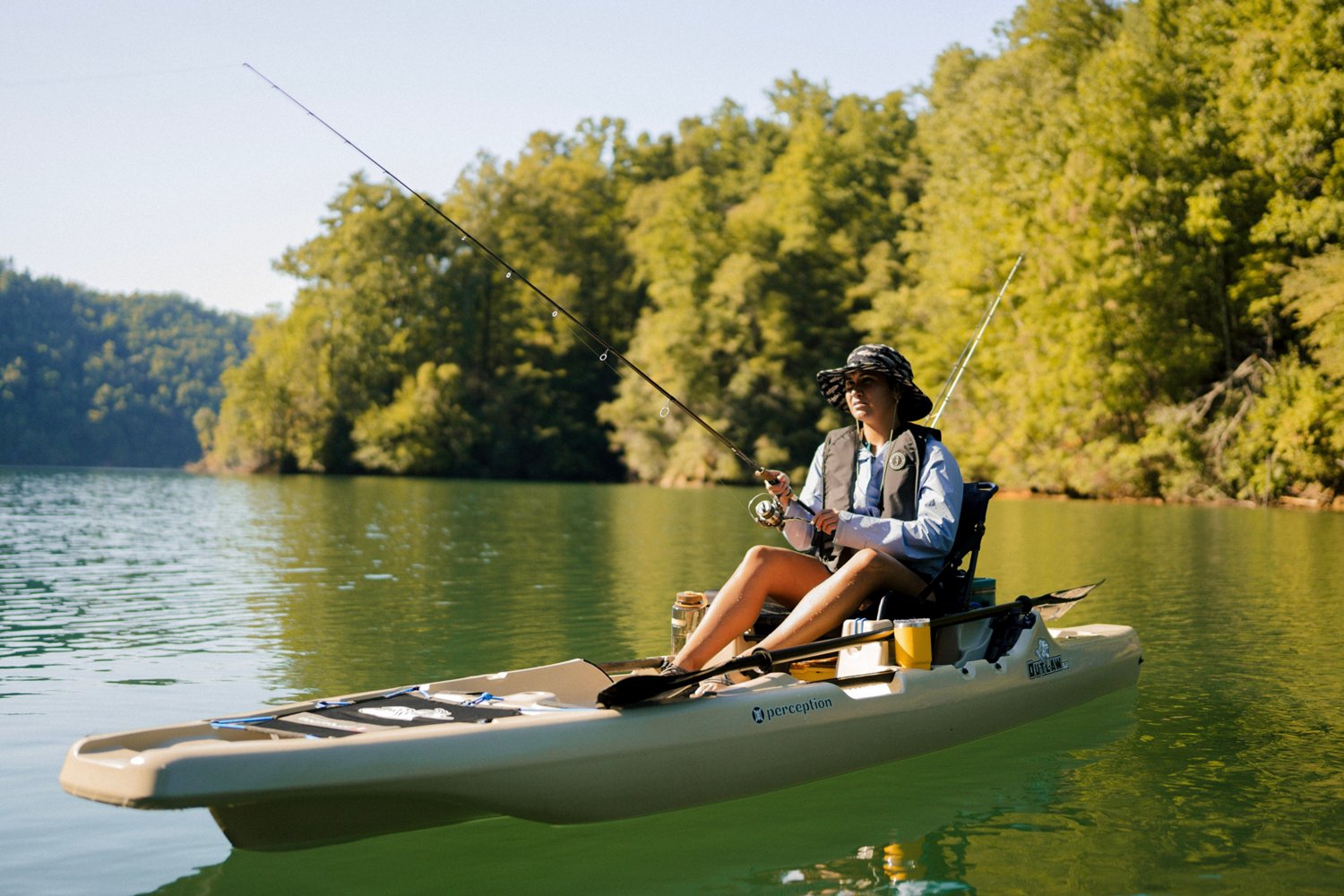 Perception Outlaw 11.5 ft Sit-On-Top Fishing Kayak - view number 4