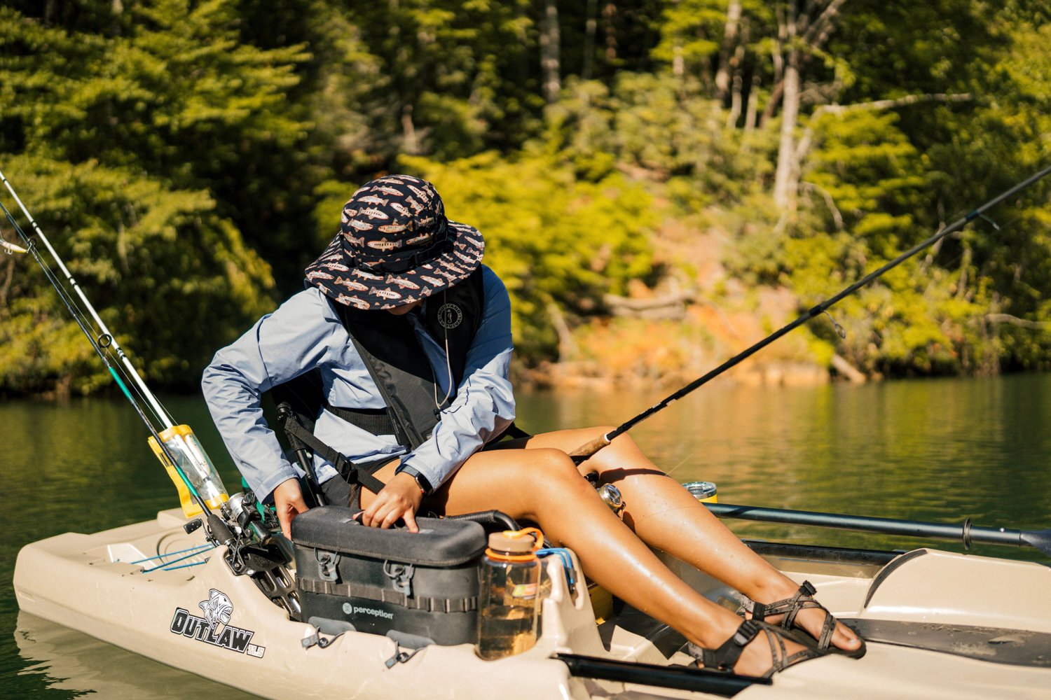 Perception Outlaw 11.5 ft Sit-On-Top Fishing Kayak - view number 5