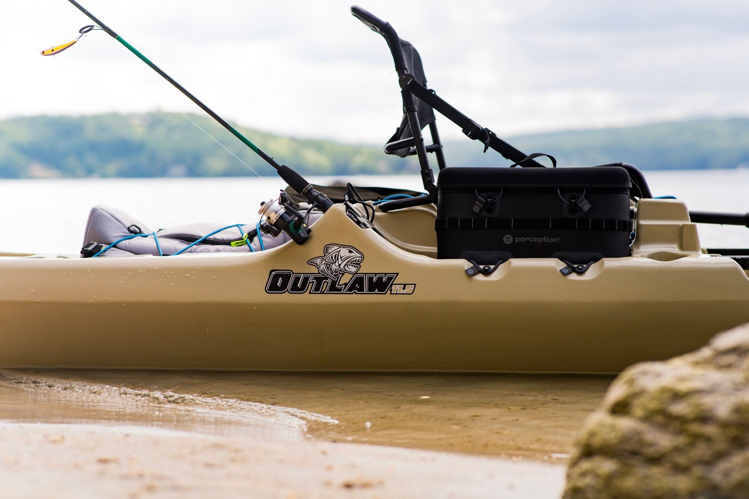 Perception Outlaw 11.5 ft Sit-On-Top Fishing Kayak - view number 6