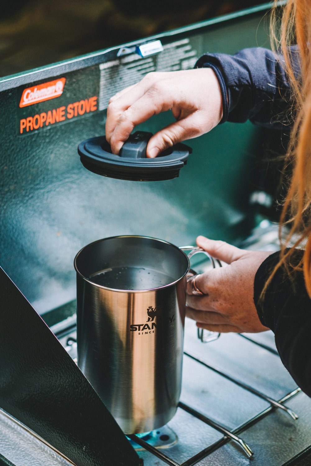 Adventure All-In-One Boil + Brew French Press