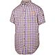 Drake Men's Louisiana State University Gingham Wingshooter Short Sleeve Button Down Shirt                                        - view number 1 image